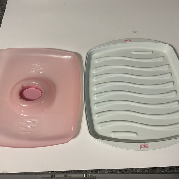 Joie Oink Oink Pig Microwave Bacon Tray & Splatter Lid - Picture 3 of 6